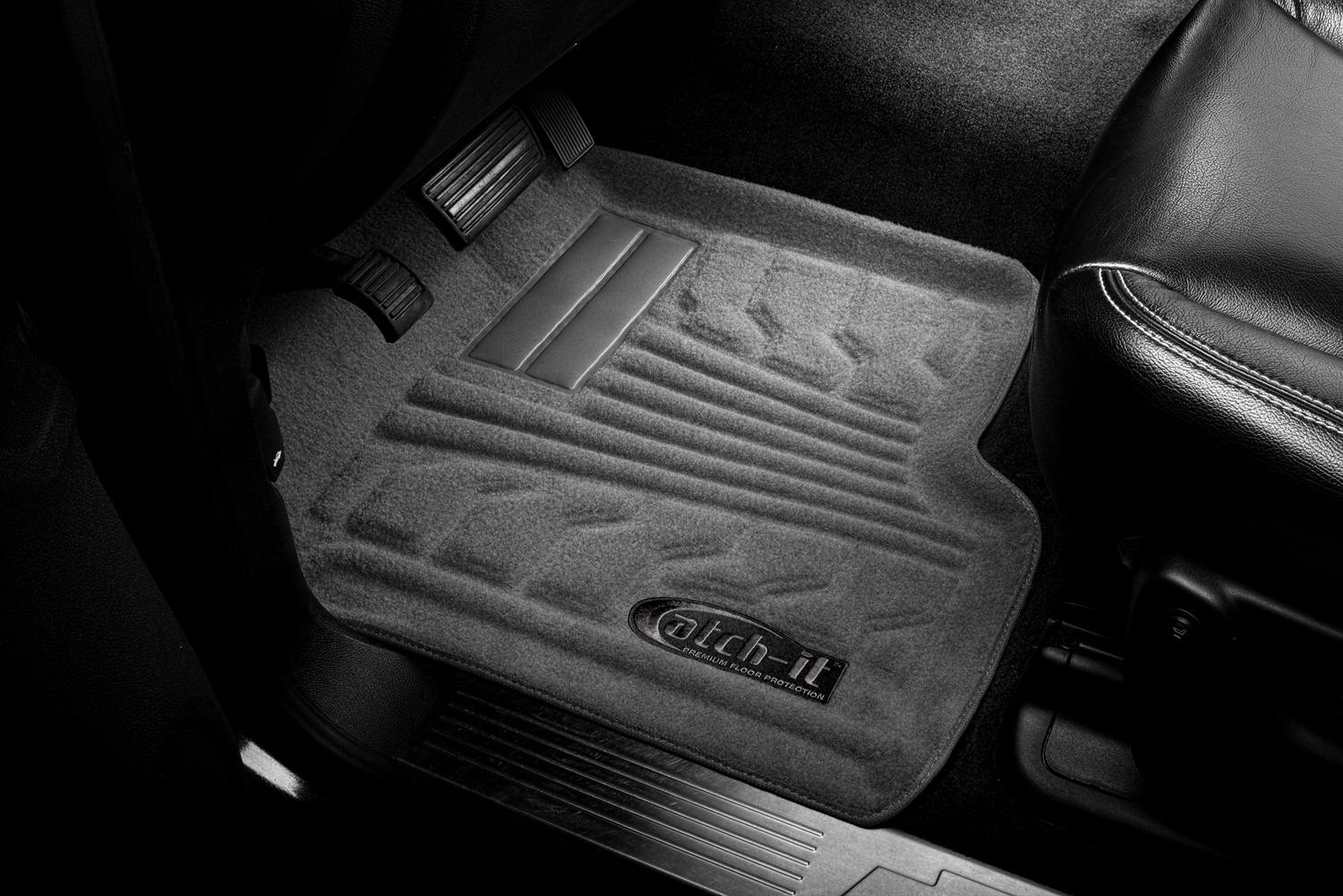 Lund 583018-B Catch-It Carpet Black Front Seat Floor Mat Set of 2 